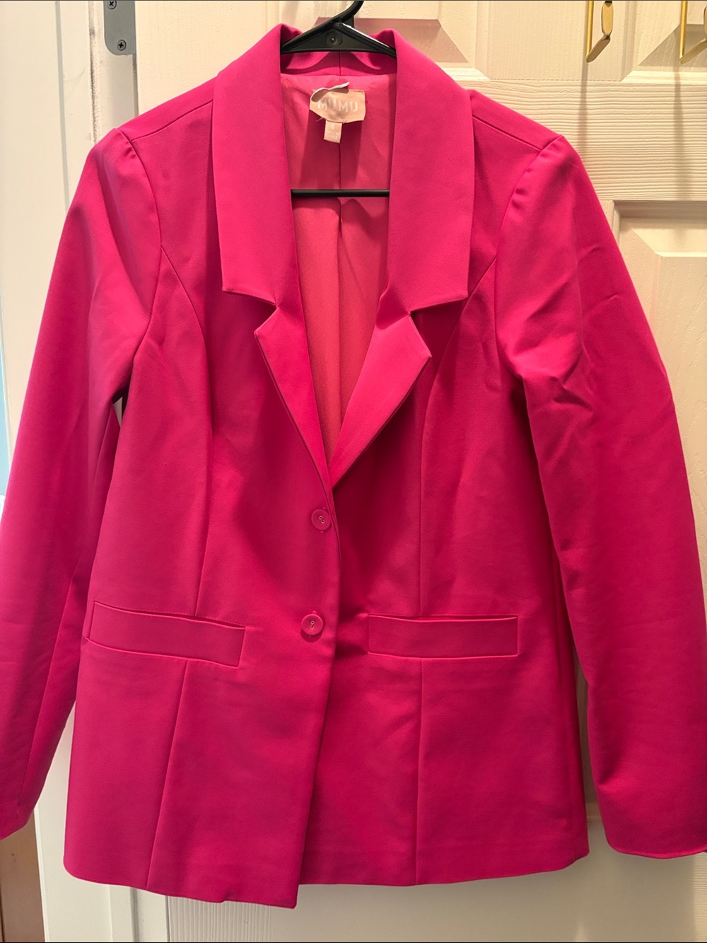Show Me Your MuMu Hot Pink Tailored Blazer